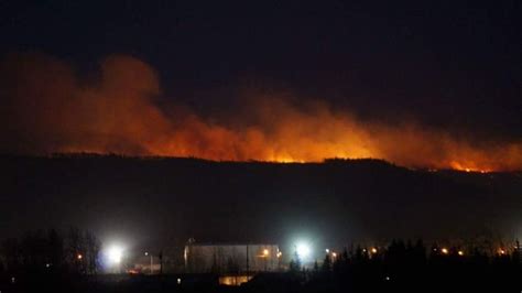 Wildfires Near Fort St John Prince George Prompt Evacuations Cbc News