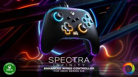 Powera Spectra Infinity Enhanced Wired Controller For Xbox Series X S Black Officially