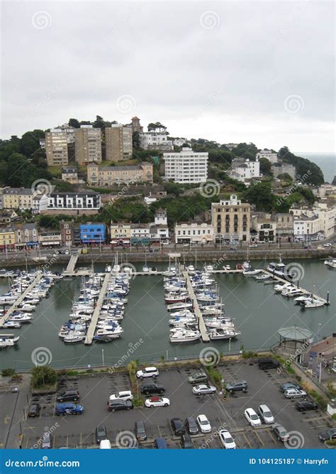 Architecture of Torquay, England Editorial Photography - Image of