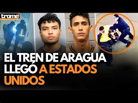 Video Tren De Aragua Lleg A Estados Unidos Desbaratan Red En Luisiana