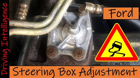 How To Adjust Tighten The Steering Gear Box On A Ford F Improve