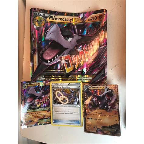 Mega Aerodactyl Ex Set Rare Shopee Malaysia