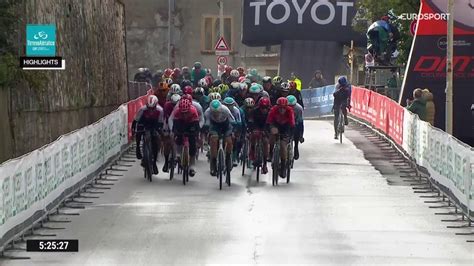 Najważniejsze momenty 3 etapu Tirreno Adriatico Kolarstwo wideo