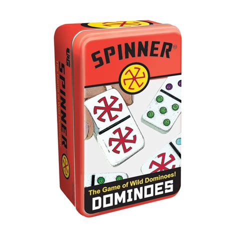 University Games Spinner Dominoes Board Set - The Game of Wild Dominoes ...