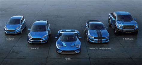 That Awesome Liquid Blue Color Seen On 2016 Ford Gt Mustang Shelby Gt350r And 2017 F 150 Is Not