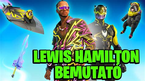 Lewis Hamilton Fortnite Skin Bemutató Youtube