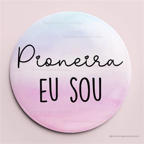 Buttons JW 5 5 Cm Arte Minha Personalizados