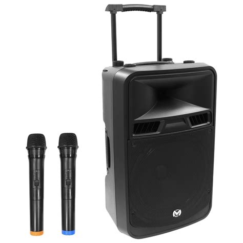 MAC MAH Mobile 15UHF Portable Speaker with 2 handheld mics - Speakers from Prebeat UK