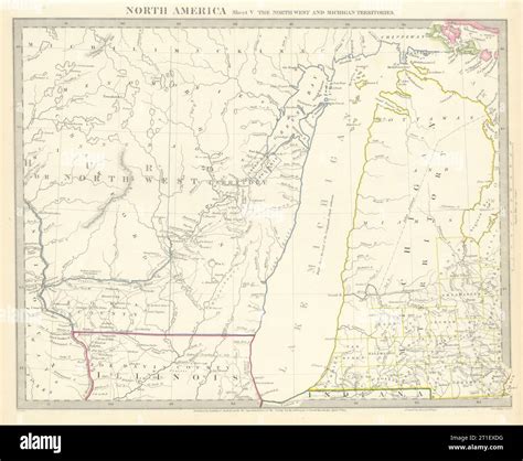 Lake Michiganwisconsin Nw Territoryindian Tribes Villages Sduk