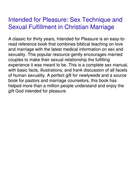 Ppt Read Online Intended For Pleasure Sex Technique And Sexual