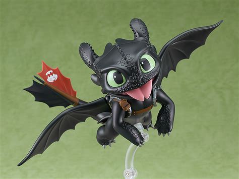 How To Train Your Dragon Toothless Takes Flight As Nendoroid Siliconera