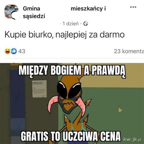 Gratis to uczciwa cena Ministerstwo śmiesznych obrazków KWEJK pl