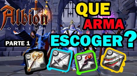 Que Arma Escoger En Albion Online Mejor Arma Para Nuevos Jugadores