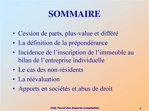 PLUS VALUES IMMOBILIERES ppt télécharger