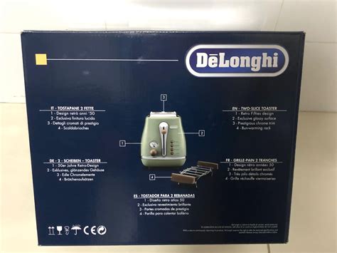 Delonghi Icona Vintage Ctov Gr Tv Home Appliances Kitchen