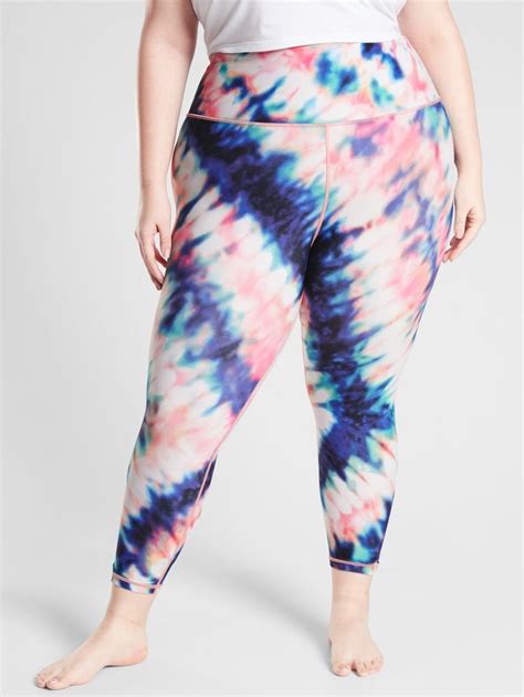 Elation Tie Dye 7 8 Tight Athleta In 2020 Tie Dye Leggings Tie Dye Tie Dye Pants