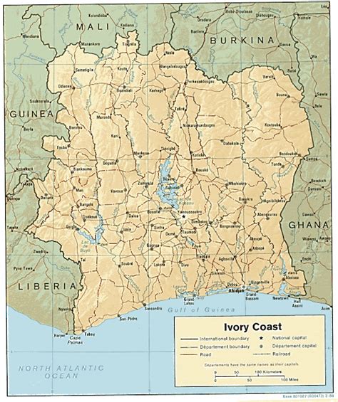 Maps Of Ivory Coast