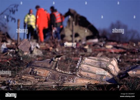 Debris of Korean Air Cargo Flight 8509, a Boeing 747-2B5F, registered HL7451 and bound for ...