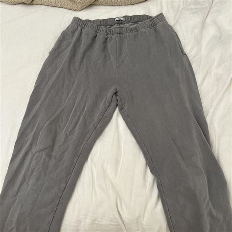 Aritzia Grey Sweatpants Depop