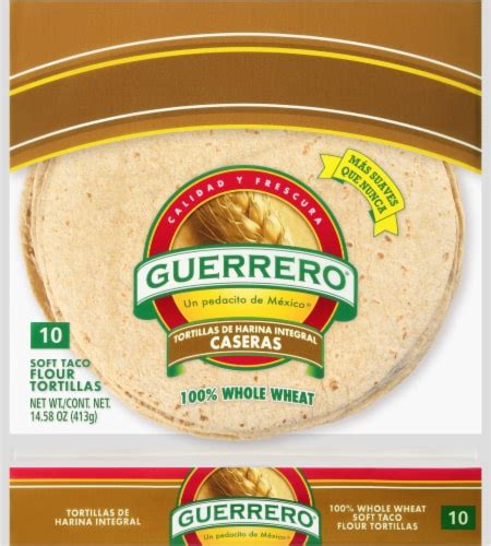 Guerrero Whole Wheat Flour Tortillas 10 Count 1458 Oz Pick ‘n Save