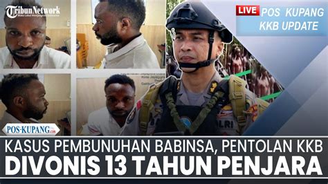 LIVE KKB Kasus Pembunuhan Babinsa Pratu Eka Di Papua KKB Penihas