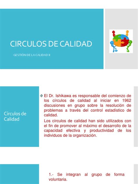 Circulos De Calidad Pdf Calidad Comercial Procesos De Negocio