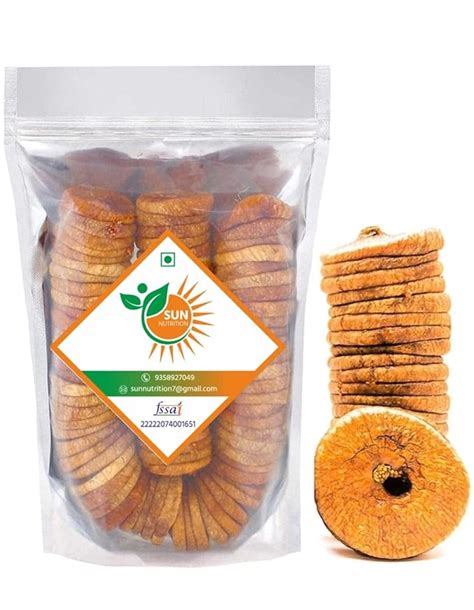 Sun Nutrition Afghani Anjeer Figs Afghanistan Dry Anjir Dried Figs Dry