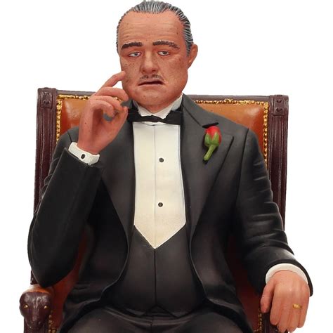 The Godfather Vito Corleone Posed Figure - Entertainment Earth