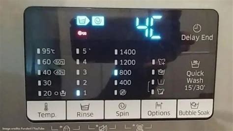 What Do Codes Mean On Samsung Washing Machine