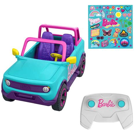 Hot Wheels Coche Coche De Juguete Teledirigido Barbie Suv Kidinn