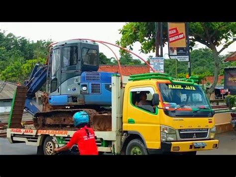 Truck Tronton Besar Truk Gandeng Truck Molen Besar Flatbed Trailer