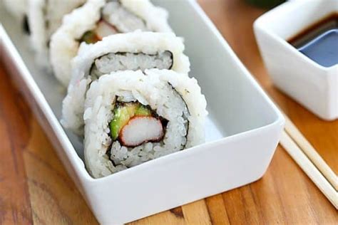 Easy California Sushi Rolls Yummy Healthy Easy