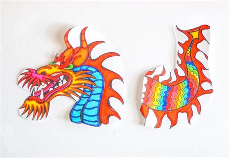 Chinese Dragon Template Printable