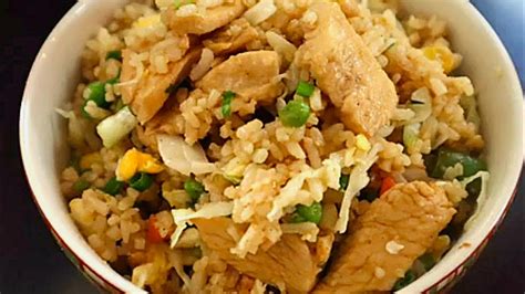 Chicken Fried Rice Restaurant Style Chao Fan YouTube