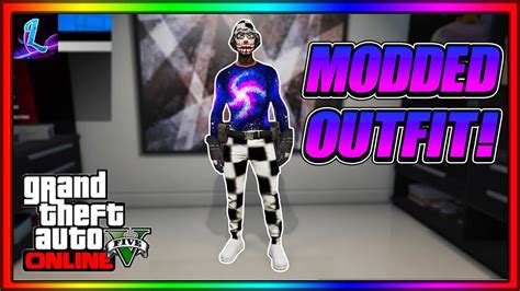 Gta How To Get This Galaxy Checkerboard Tryhard Modded Outfit Patch