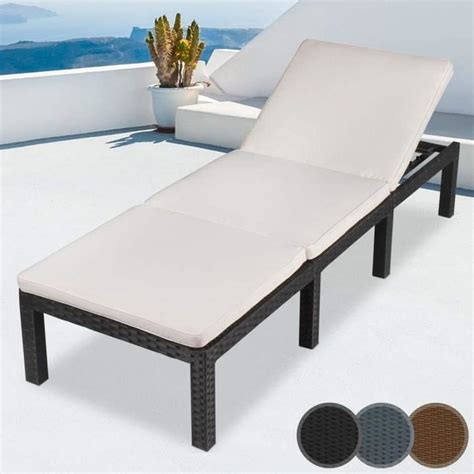 Bain De Soleil Chaise Longue En R Sine Tress E Place X X Cm