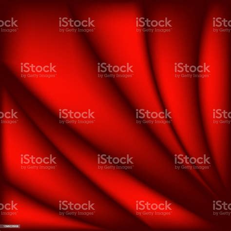 Rough Wave Red Curtain Texture Gradient Effect Stock Illustration Download Image Now