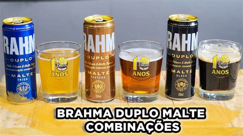 Novas Brahma Duplo Malte Trigo Tostada E Black Brejada Cerveja