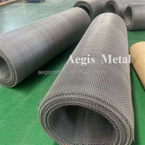 Nichrome Alloy Woven Wire Mesh Screen Nickel Alloy Crimped Metal Mesh Screen Buy Nichrome