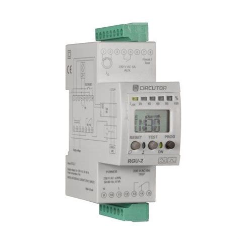 Rele Diferencial Rgu 2 003 5a 01 5seg 2 Mod Suministradora Del Vallés