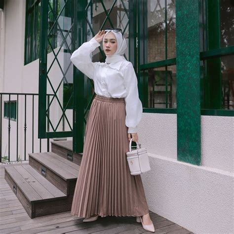 Rok Plisket Premium Dewasa Tebal Panjang Rok Skirt Korean Panjang Rok