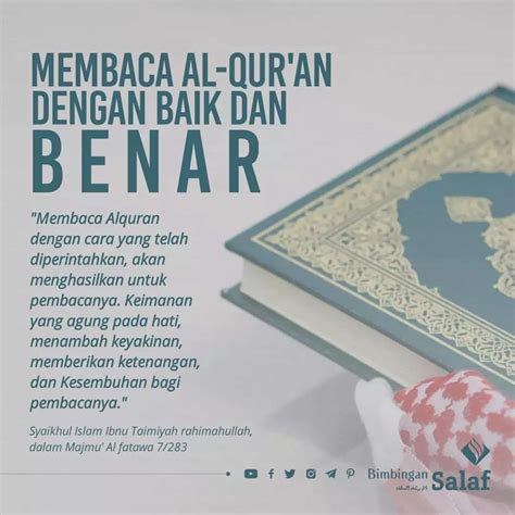 Membaca Al Quran Dengan Baik Dan Benar Atmago