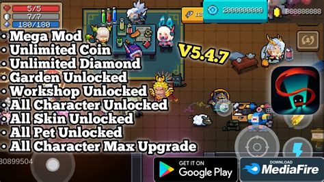 Soul Knight Mod Apk V Terbaru All Character Unlocked Unlimited