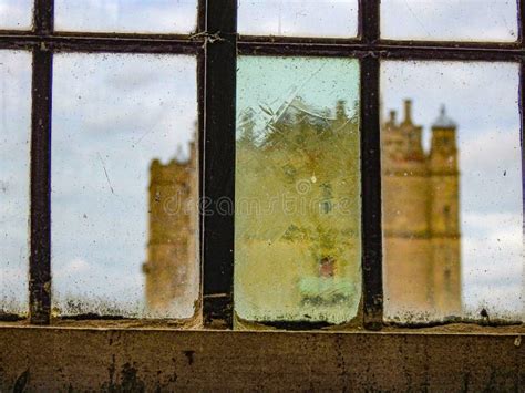 Bolsover Castle Photographed through Interior Window Stock Photo - Image of architecture ...