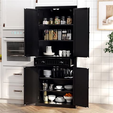 Amazon Artpower Kitchen Pantry Storage Cabinet With Drawer And