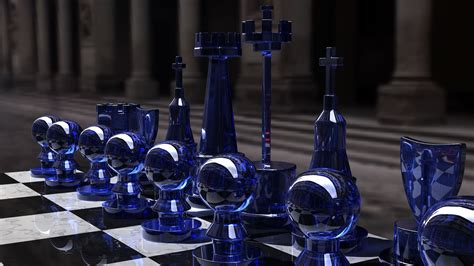 Download Chess Cgi 3d Artistic 3d Art Hd Wallpaper