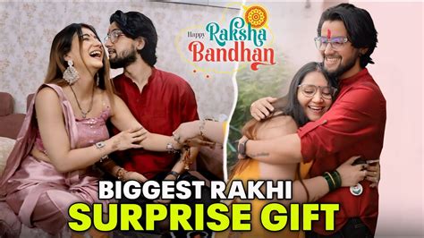 Raksha Bandhan Par Diya Didi Ko Biggest Surprise Gift YouTube