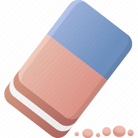 Education Erase Eraser Erasing School Supplies Icon Download On