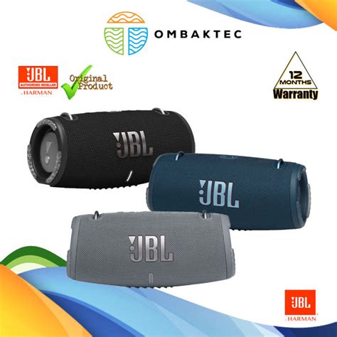 JBL Xtreme 3 Portable Waterproof Bluetooth Speaker Lazada