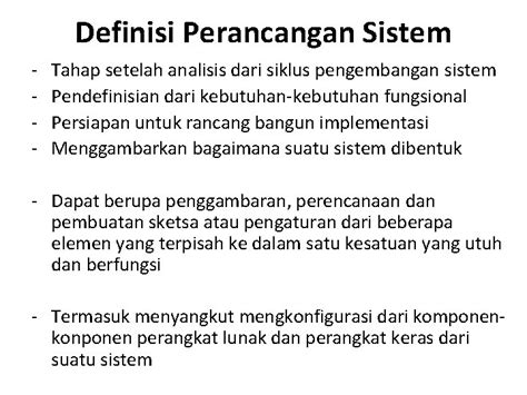 Siklus Hidup Pengembangan Sistem Sdlc Systems Development Life